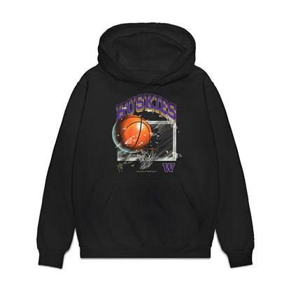 Washington - NCAA Men's Basketball : Wesley Yates III - Vintage Shersey Premium Hooded Sweatshirt-0
