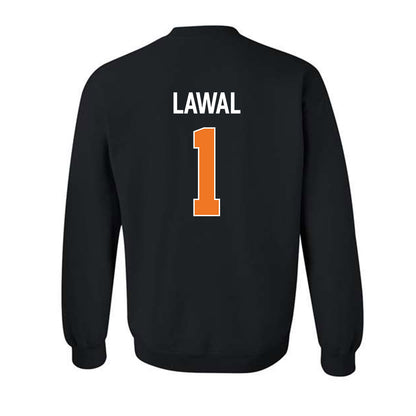 Virginia Tech - NCAA Men's Basketball : Tobi Lawal - Vintage Sports Shersey Crewneck Sweatshirt-1