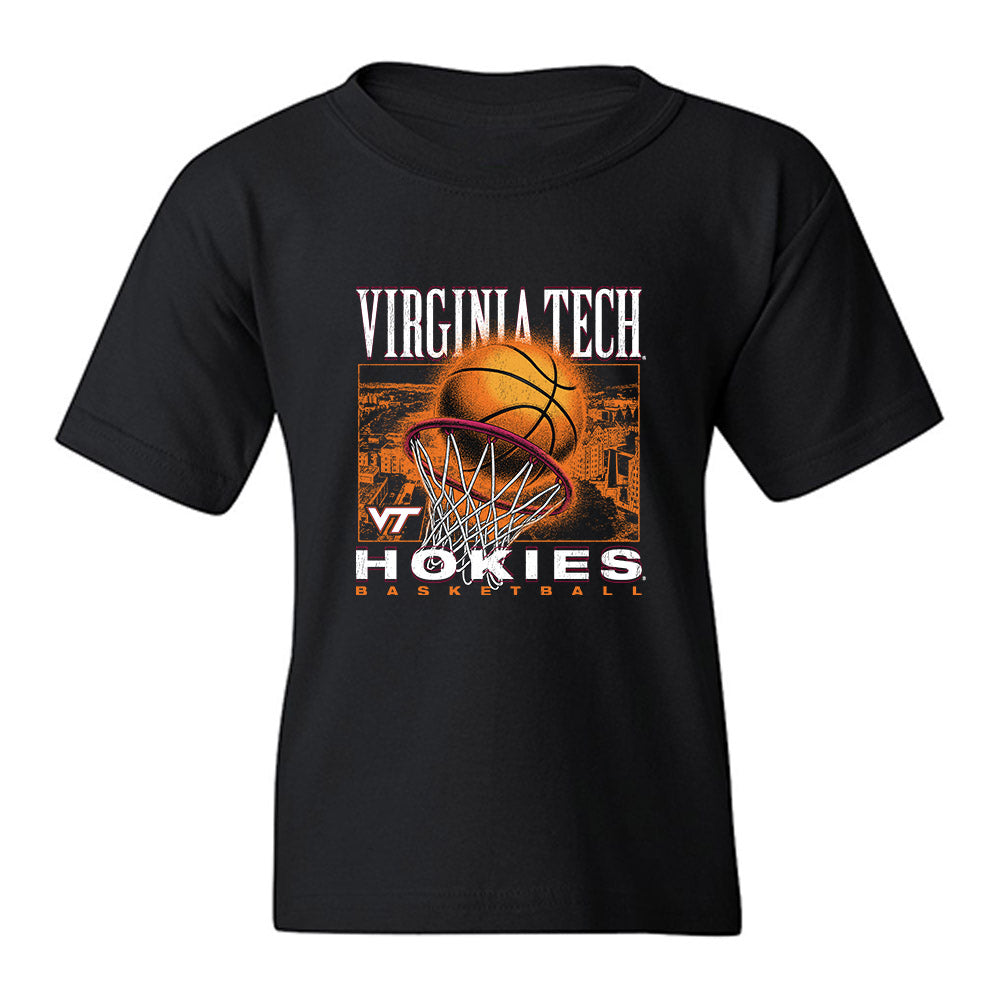 Virginia Tech - NCAA Men's Basketball : Antonio Dorn - Vintage Sports Shersey Youth T-Shirt-0