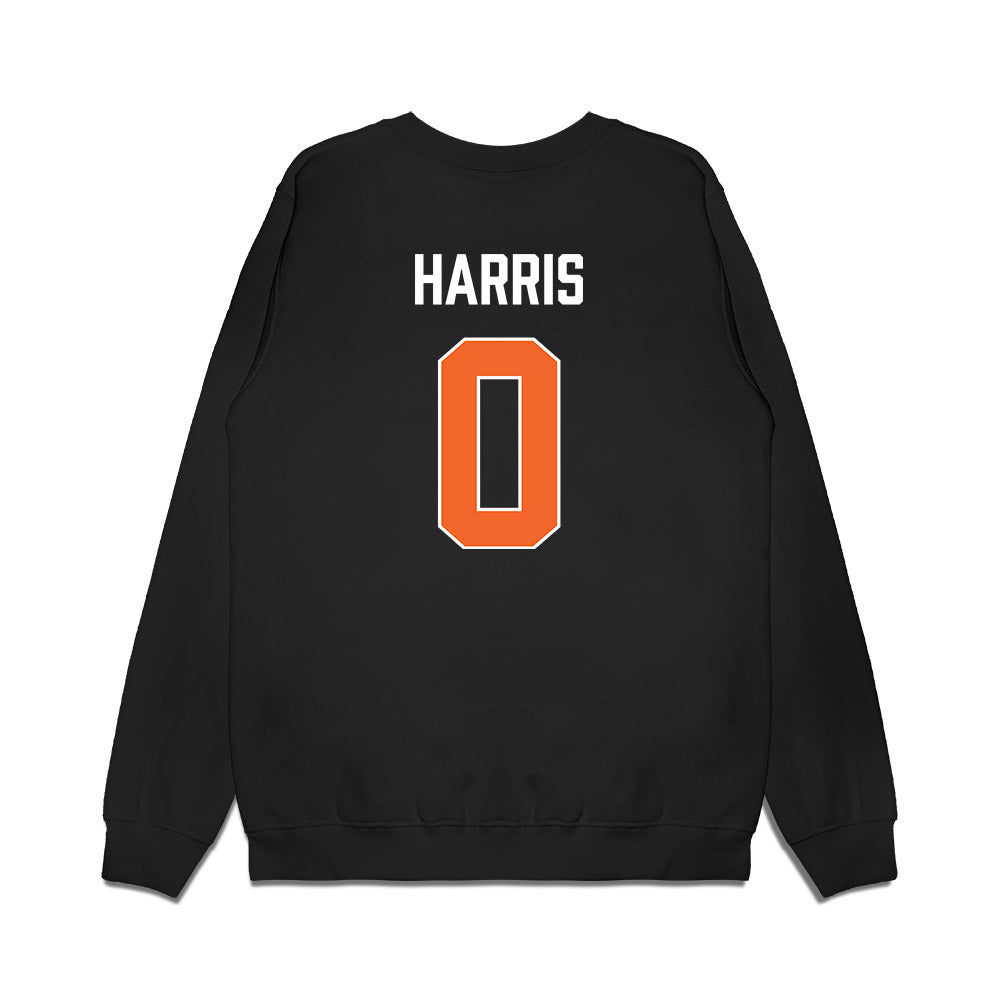 Clemson - NCAA Women's Basketball : Holland Harris - Vintage Shersey Premium Crewneck Sweatshirt-1