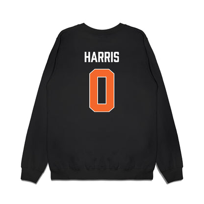 Clemson - NCAA Women's Basketball : Holland Harris - Vintage Shersey Premium Crewneck Sweatshirt-1