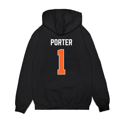 Clemson - NCAA Men's Basketball : Jestin Porter - Vintage Shersey Premium Hooded Sweatshirt-1