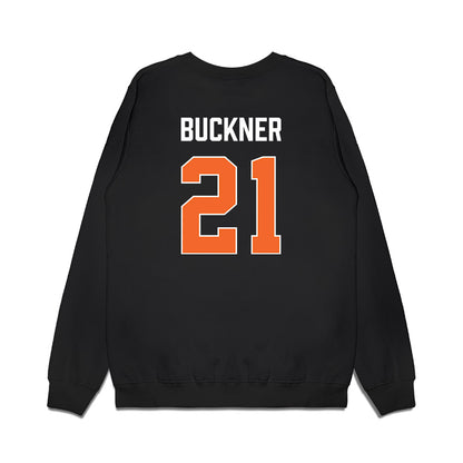 Clemson - NCAA Men's Basketball : Ace Buckner - Vintage Shersey Premium Crewneck Sweatshirt-1