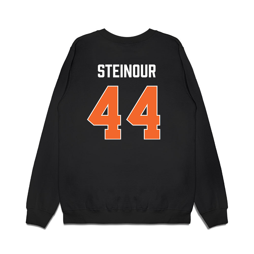 Clemson - NCAA Men's Basketball : Trent Steinour - Vintage Shersey Premium Crewneck Sweatshirt-1