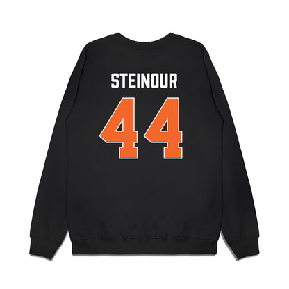 Clemson - NCAA Men's Basketball : Trent Steinour - Vintage Shersey Premium Crewneck Sweatshirt-1