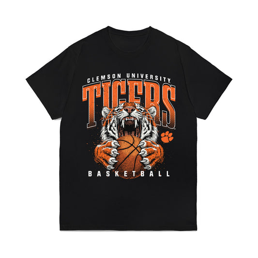 Clemson - NCAA Men's Basketball : Ace Buckner - Vintage Shersey Comfort Colors T-Shirt-0