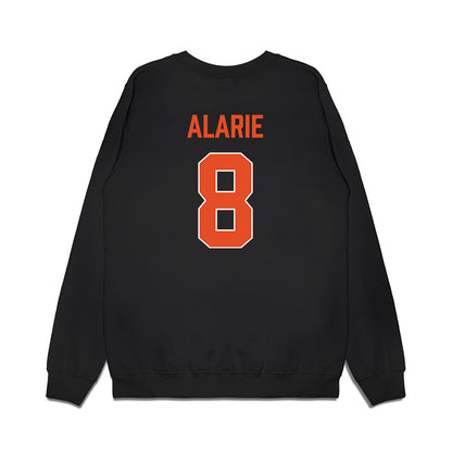 Miami - NCAA Men's Basketball : Xander Alarie - Vintage Shersey Premium Crewneck Sweatshirt-1