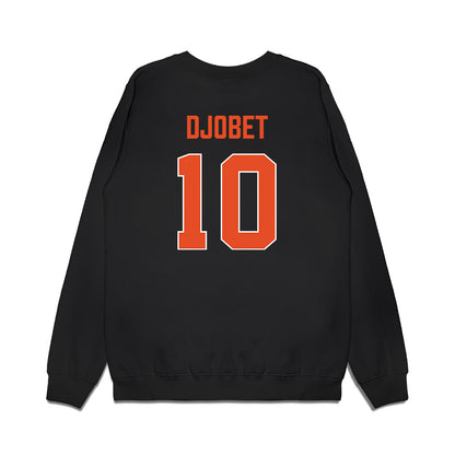 Miami - NCAA Men's Basketball : Paul Djobet - Vintage Shersey Premium Crewneck Sweatshirt-1