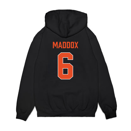 Miami - NCAA Men's Basketball : Treyvon Maddox - Vintage Shersey Premium Hooded Sweatshirt-1