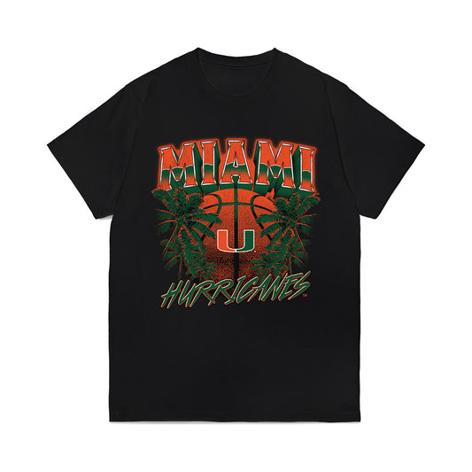 Miami - NCAA Men's Basketball : Xander Alarie - Vintage Shersey Comfort Colors T-Shirt-0