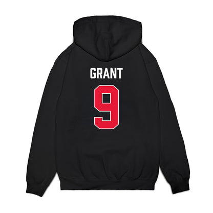 Rutgers - NCAA Men's Basketball : Dylan Grant - Vintage Shersey Premium Hooded Sweatshirt-1