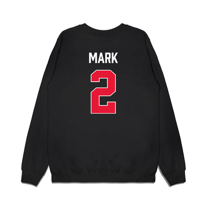 Rutgers - NCAA Men's Basketball : Lino Mark - Vintage Shersey Premium Crewneck Sweatshirt-1