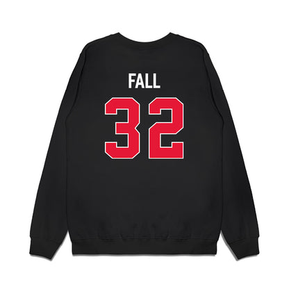Rutgers - NCAA Men's Basketball : Baye Fall - Vintage Shersey Premium Crewneck Sweatshirt-1