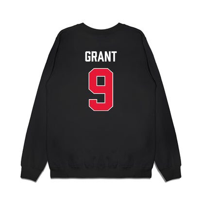 Rutgers - NCAA Men's Basketball : Dylan Grant - Vintage Shersey Premium Crewneck Sweatshirt-1