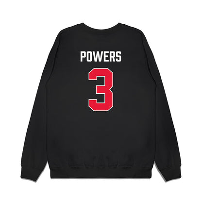 Rutgers - NCAA Men's Basketball : Kaden Powers - Vintage Shersey Premium Crewneck Sweatshirt-1