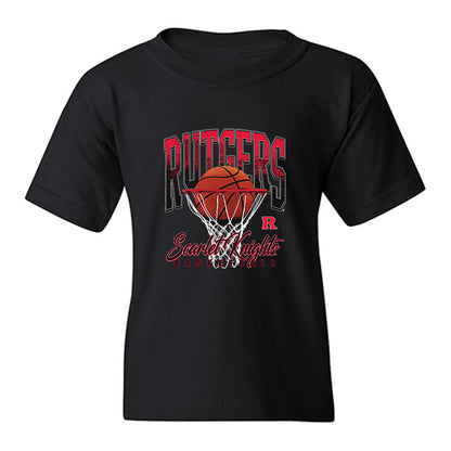 Rutgers - NCAA Men's Basketball : Emmanuel Ogbole - Vintage Shersey Youth T-Shirt-0