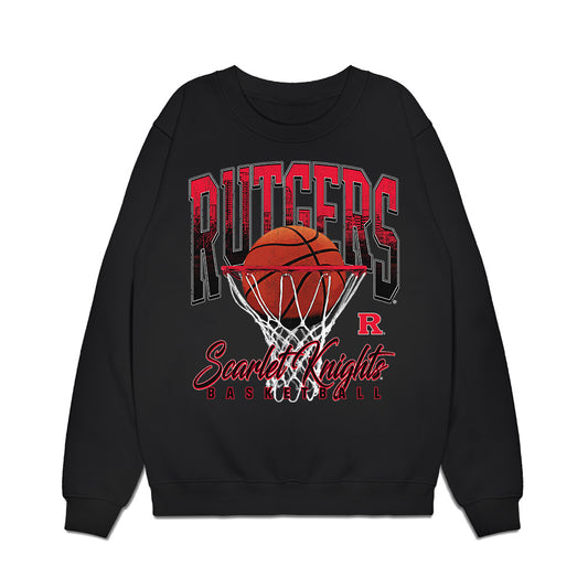 Rutgers - NCAA Men's Basketball : Emmanuel Ogbole - Vintage Shersey Premium Crewneck Sweatshirt-0