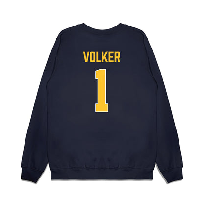 Marquette - NCAA Women's Basketball : Lee Volker - Vintage Basketball Premium Crewneck Sweatshirt-1