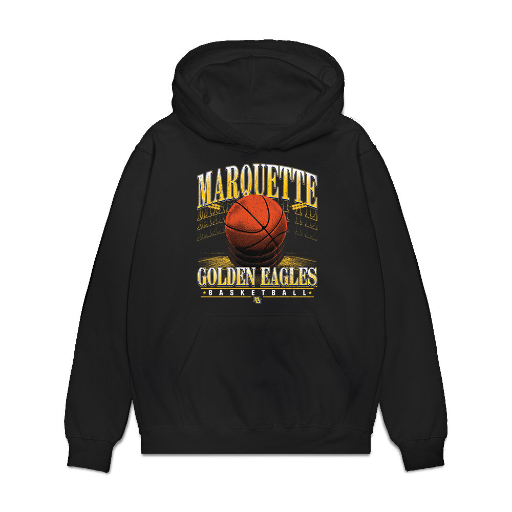 Marquette - NCAA Men's Basketball : Sheek Pearson - Vintage Basketball Premium Hooded Sweatshirt-0