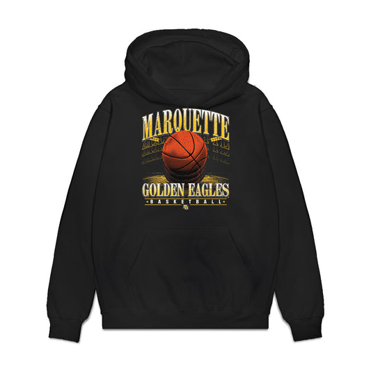 Marquette - NCAA Women's Basketball : Abbey Cracknell - Vintage Basketball Premium Hooded Sweatshirt-0