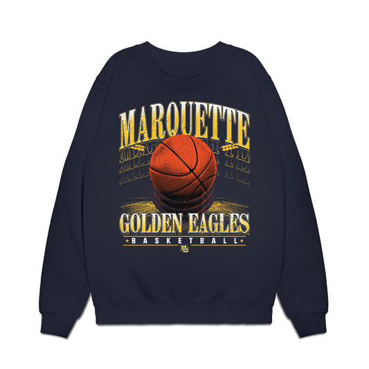 Marquette - NCAA Women's Basketball : Abbey Cracknell - Vintage Basketball Premium Crewneck Sweatshirt-0