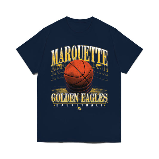 Marquette - NCAA Women's Basketball : Abbey Cracknell - Vintage Basketball Comfort Colors T-Shirt-0