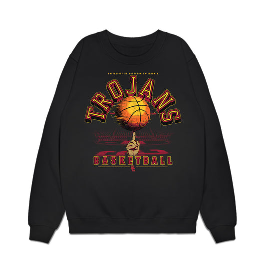 USC - NCAA Women's Basketball : Brooklyn Shamblin - Vintage Basketball Premium Crewneck Sweatshirt-0