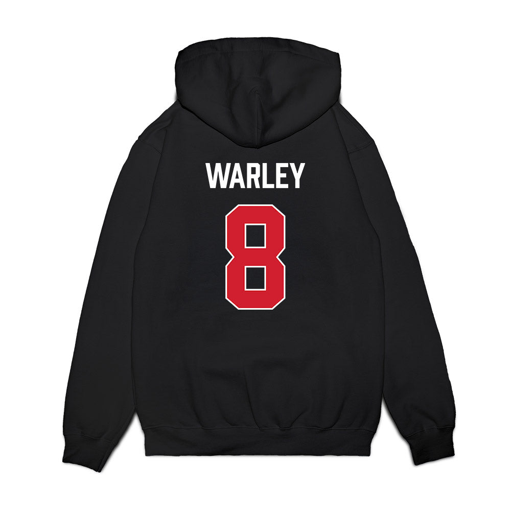Gonzaga - NCAA Men's Basketball : Jalen Warley - Vintage Shersey Premium Hooded Sweatshirt-1