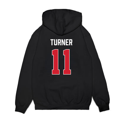 Gonzaga - NCAA Women's Basketball : Allie Turner - Vintage Shersey Premium Hooded Sweatshirt-1