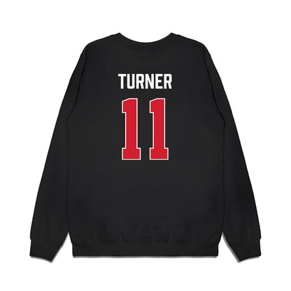 Gonzaga - NCAA Women's Basketball : Allie Turner - Vintage Shersey Premium Crewneck Sweatshirt-1