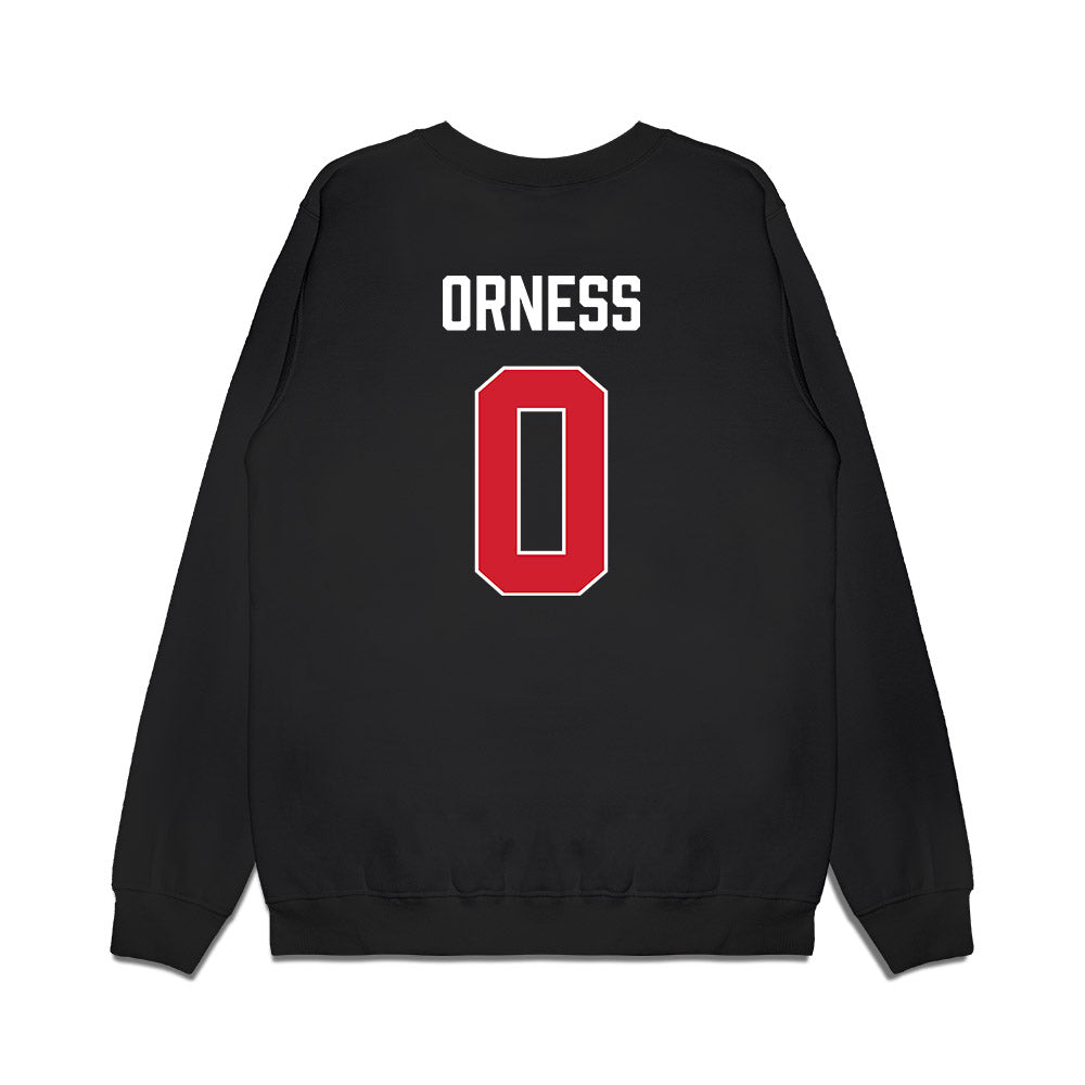 Gonzaga - NCAA Men's Basketball : Cade Orness - Vintage Shersey Premium Crewneck Sweatshirt-1