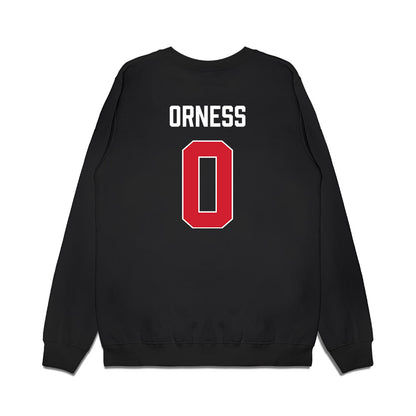 Gonzaga - NCAA Men's Basketball : Cade Orness - Vintage Shersey Premium Crewneck Sweatshirt-1