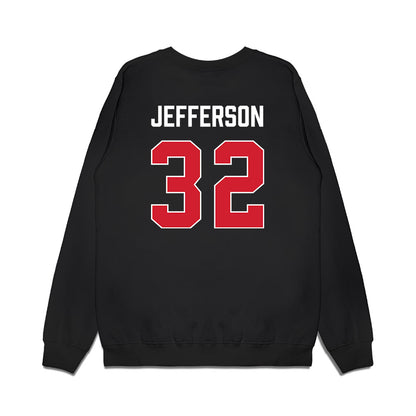Gonzaga - NCAA Men's Basketball : Parker Jefferson - Vintage Shersey Premium Crewneck Sweatshirt-1