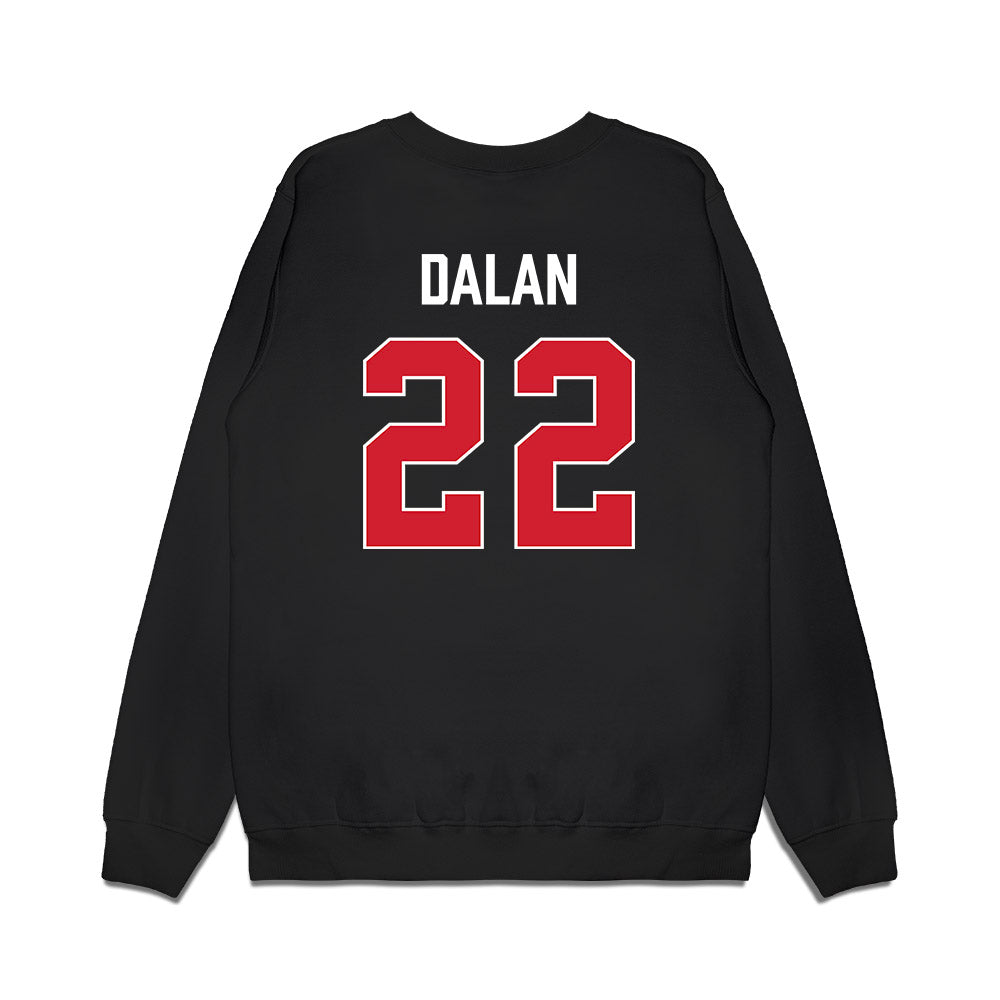 Gonzaga - NCAA Women's Basketball : McKynnlie Dalan - Vintage Shersey Premium Crewneck Sweatshirt-1