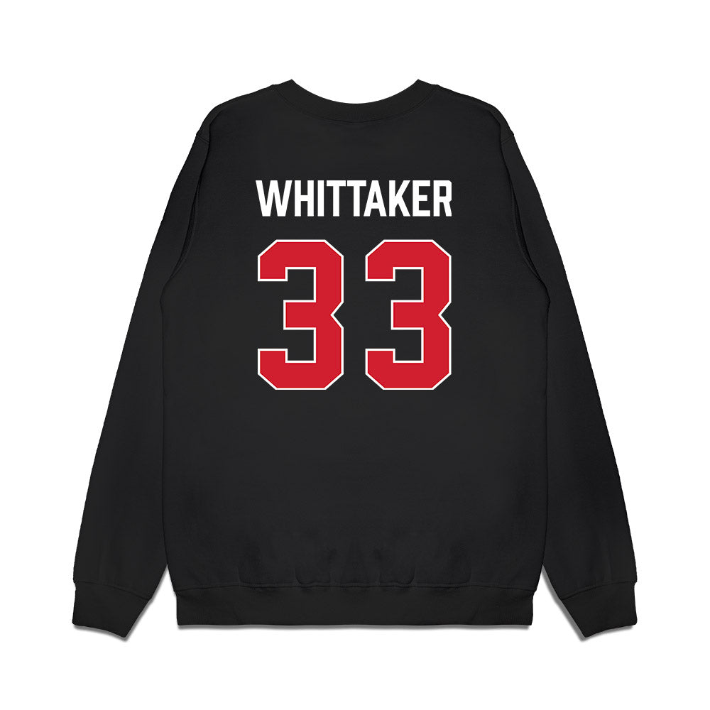 Gonzaga - NCAA Women's Basketball : Lauren Whittaker - Vintage Shersey Premium Crewneck Sweatshirt-1