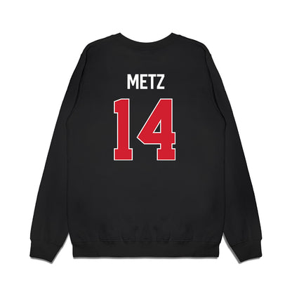 Gonzaga - NCAA Men's Basketball : Alonzo Metz - Vintage Shersey Premium Crewneck Sweatshirt-1