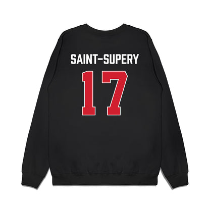 Gonzaga - NCAA Men's Basketball : Mario Saint-Supery - Vintage Shersey Premium Crewneck Sweatshirt-1