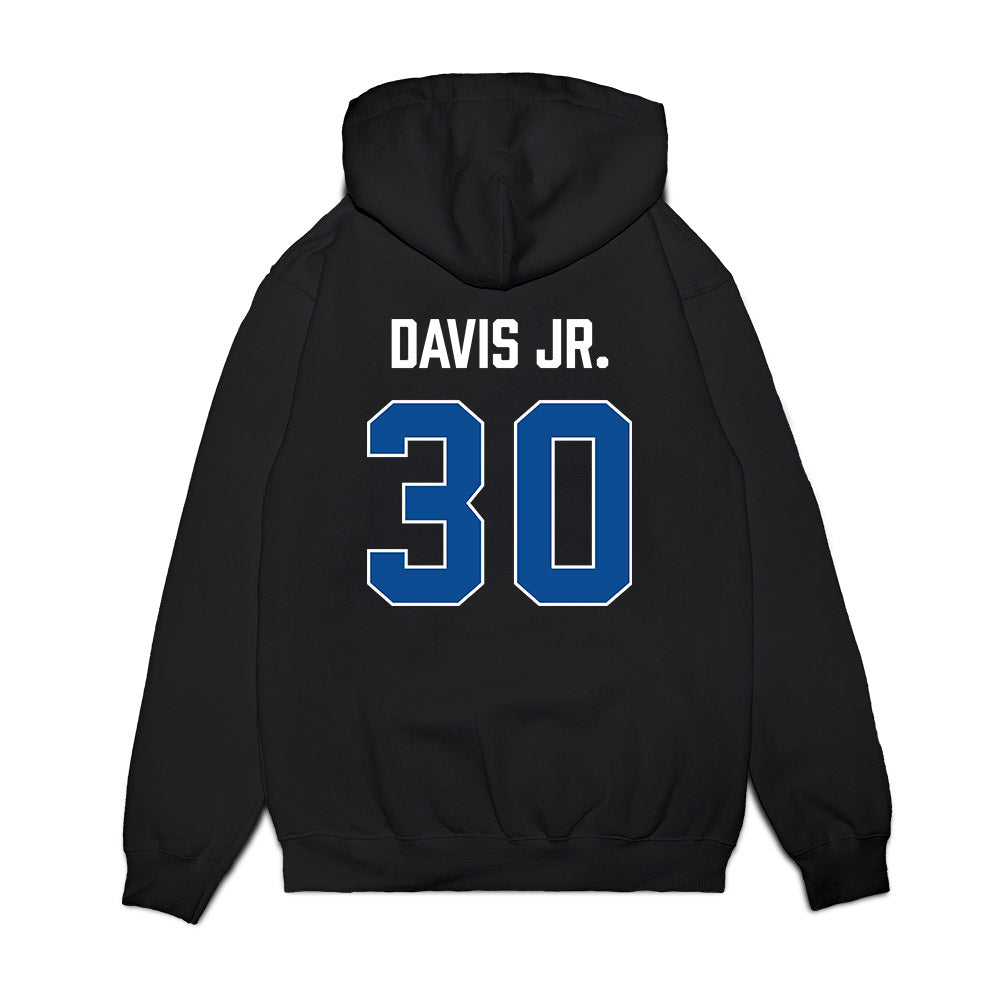 BYU - NCAA Men's Basketball : Kennard Davis Jr. - Vintage Premium Hooded Sweatshirt-1