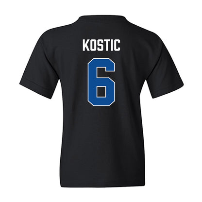 BYU - NCAA Men's Basketball : Aleksej Kostic - Vintage Youth T-Shirt-1