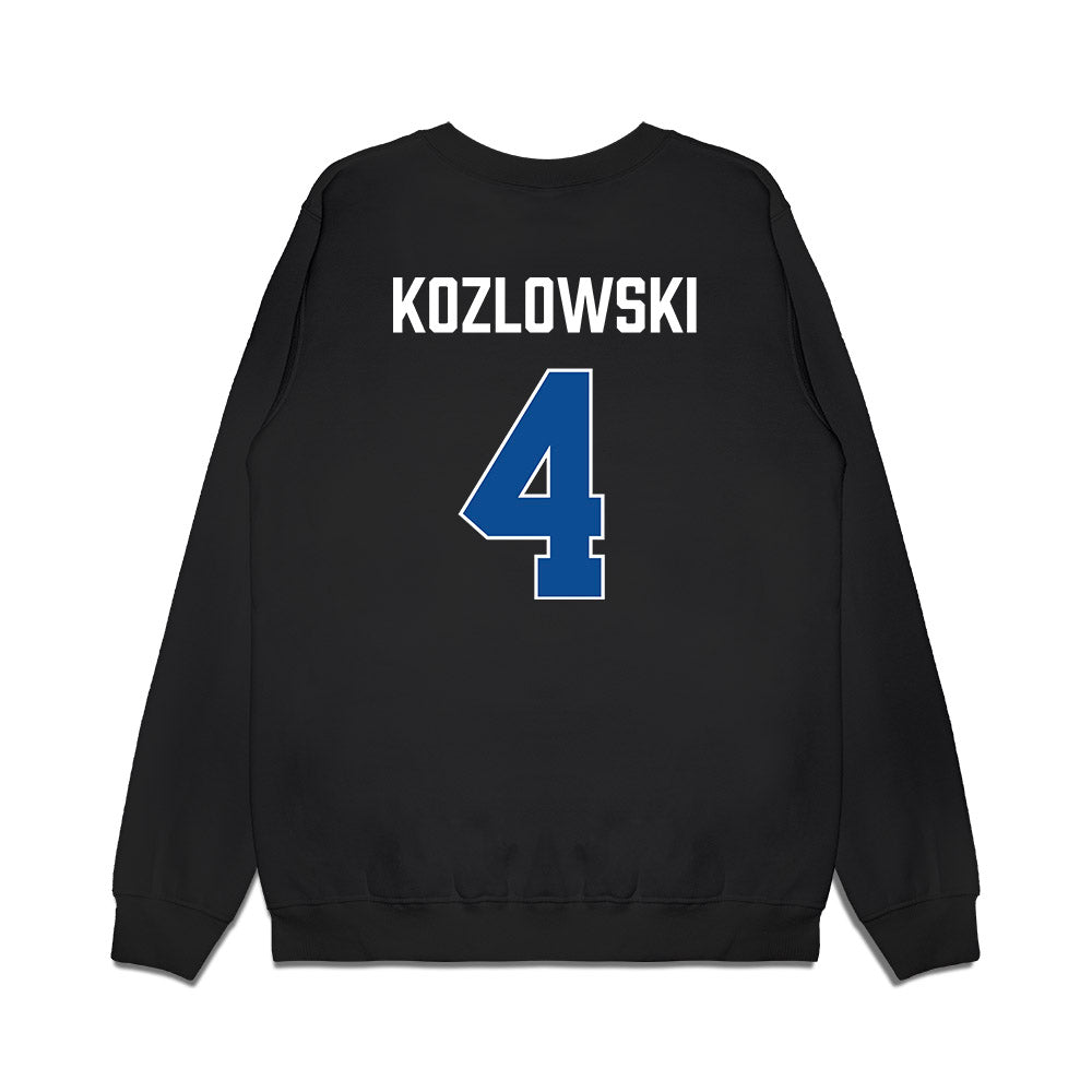 BYU - NCAA Men's Basketball : Brody Kozlowski - Vintage Premium Crewneck Sweatshirt-1