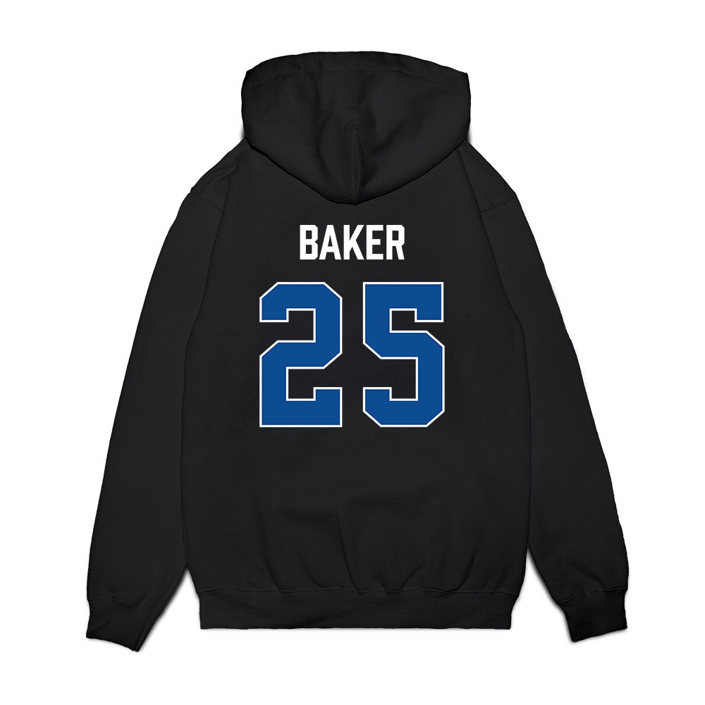 BYU - NCAA Men's Basketball : Dawson Baker - Vintage Premium Hooded Sweatshirt-1