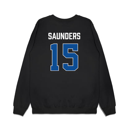 BYU - NCAA Men's Basketball : Richie Saunders - Vintage Premium Crewneck Sweatshirt-1