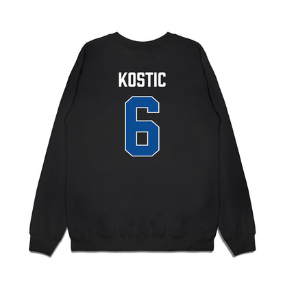 BYU - NCAA Men's Basketball : Aleksej Kostic - Vintage Premium Crewneck Sweatshirt-1