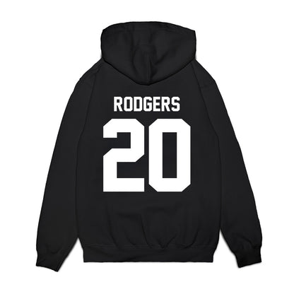 Illinois - NCAA Men's Basketball : Ty Rodgers - Vintage Shersey Premium Hooded Sweatshirt-1
