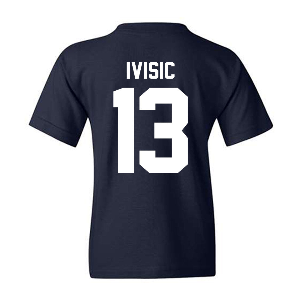 Illinois - NCAA Men's Basketball : Tomislav Ivisic - Vintage Shersey Youth T-Shirt-1