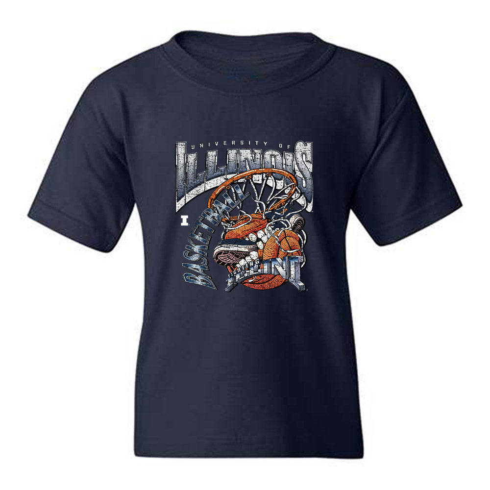 Illinois - NCAA Women's Basketball : Jasmine Brown-Hagger - Vintage Shersey Youth T-Shirt-0