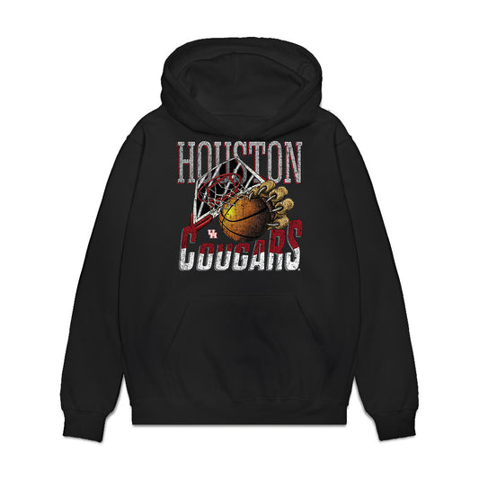 Houston - NCAA Women's Basketball : Amani Bartlett - Vintage Cougars Premium Hooded Sweatshirt-0