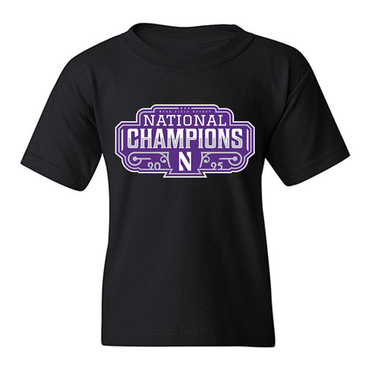Northwestern - NCAA Women's Field Hockey : NCAA® 2025 National Champions Roster Youth T-Shirt-0