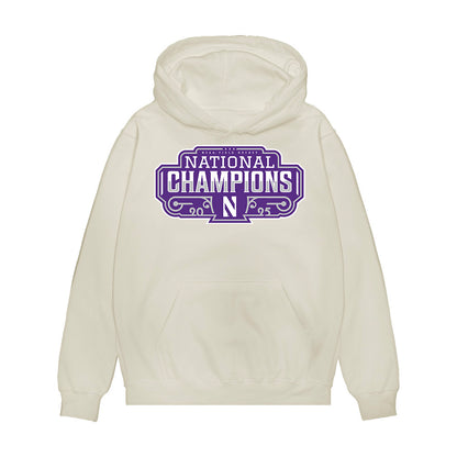 Northwestern - NCAA Women's Field Hockey : NCAA® 2025 National Champions Roster Premium Hooded Sweatshirt-0