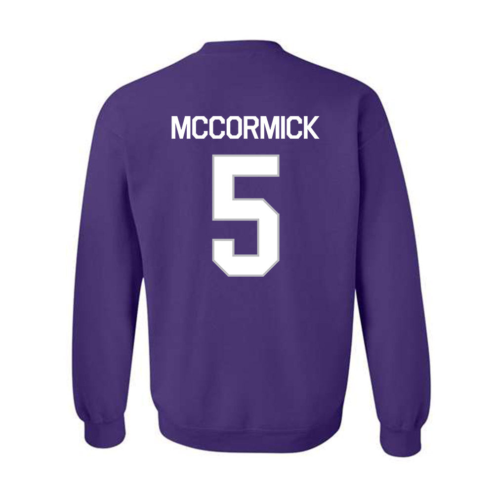 Northwestern - NCAA Women's Field Hockey : Kerry McCormick - NCAA® 2025 National Champions Crewneck Sweatshirt-1